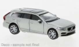 Volvo  - V90 2019 silver - 1:87 - Brekina - pcx870386 - PCX870386 | The Diecast Company