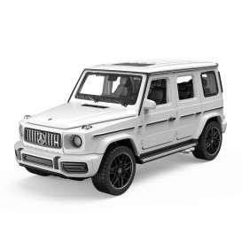 Mercedes Benz  - AMG G63 white - 1:32 - Rastar - 64110 - rastar64110w | The Diecast Company