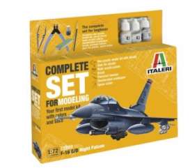 Military Vehicles  - F-16 C/D Night Falcon  - 1:72 - Italeri - 72009 - ita72009 | The Diecast Company