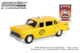 Checker  - Taxicab  - 1:64 - GreenLight - 54090A - gl54100A | The Diecast Company