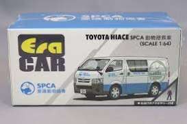 Toyota  - Hiace Van white/blue - 1:64 - Era - TO22HISP136 - EraTO22HISP136 | The Diecast Company