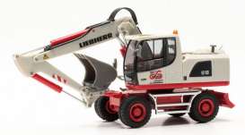 Liebherr  - A918 white/red - 1:87 - Herpa - H316491 - herpa316491 | The Diecast Company