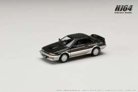 Toyota  - Corolla Levin black/silver - 1:64 - Hobby Japan - HJ641059ZST - HJ641059ZST | The Diecast Company