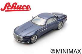 Mercedes Benz  - Mayback Vision 6 blue - 1:18 - Schuco - 00589 - schuco00589 | The Diecast Company