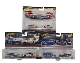 Assortment/ Mix  - Premium 2-packs various - 1:64 - Hotwheels - HBL96 - hwmvHBL96-979N | The Diecast Company