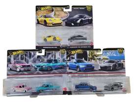 Assortment/ Mix  - Premium 2-packs various - 1:64 - Hotwheels - HBL96 - hwmvHBL96-979P | The Diecast Company