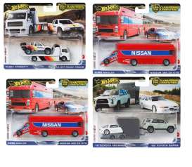 Assortment/ Mix  - Team Transport various - 1:64 - Hotwheels - FLF56 - hwmvFLF56-978D | The Diecast Company