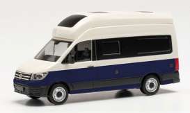 Volkswagen  - Crafter white/blue - 1:87 - Herpa - H096294-002 - herpa096294-002 | The Diecast Company