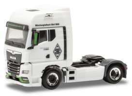 MAN  - TGX GX  white/green - 1:87 - Herpa - H944960 - herpa944960 | The Diecast Company