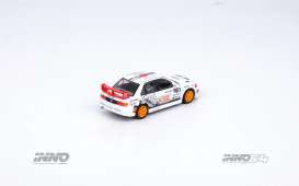 Mitsubishi  - Lancer Evo III 2023 white/black/red - 1:64 - Inno Models - in64-EVOIII-Trackerz - in64-EVOIII-Trackerz | The Diecast Company