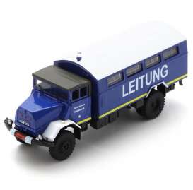 MAN  - 630 L21AE THW blue - 1:87 - Schuco - S26796 - schuco26796 | The Diecast Company