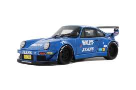 Porsche  - RWB blue - 1:18 - GT Spirit - GT448 - GT448 | The Diecast Company
