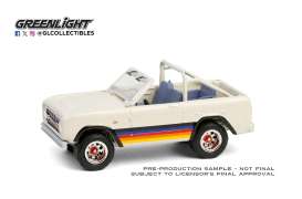 Ford  - Bronco Luxe-GT 1966 white - 1:64 - GreenLight - 30512 - gl30512 | The Diecast Company