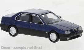 Alfa Romeo  - 164 1987 dark blue - 1:87 - Brekina - pcx870435 - PCX870435 | The Diecast Company