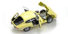 Jaguar  - E Type  yellow - 1:18 - Kyosho - 08954LY - kyo8954LY | The Diecast Company