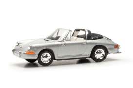 Porsche  - 911 Targa silver - 1:87 - Herpa - H033732-004 - herpa033732-004 | The Diecast Company