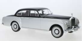 Rolls Royce  - Silver Cloud 1965 silver/black - 1:18 - MCG - MCG18128 - MCG18128 | The Diecast Company