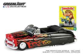 Mercury  - Eight Convertible 1950 black/red/yellow - 1:64 - GreenLight - 54110F - gl54110F | The Diecast Company