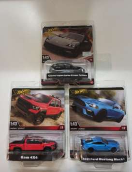 Assortment/ Mix  - 1/43 RealRiders Dash 979E various - 1:43 - Hotwheels - HMD41 - hwmvHMD41-979E | The Diecast Company