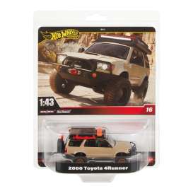 Toyota  - 4 Runner gen.3 2000 sand brown - 1:43 - Hotwheels - HWT11 - hwmvHWT11 | The Diecast Company