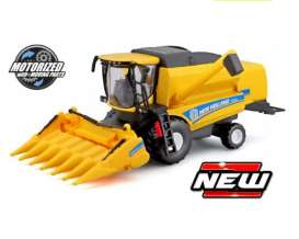 New Holland  - TC5.90 yellow/black - Bburago - 31722 - bura31722 | The Diecast Company