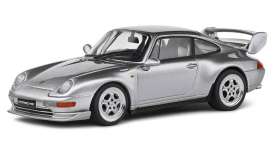 Porsche  - 911 1993 silver - 1:43 - Solido - 4313803 - soli4313803 | The Diecast Company