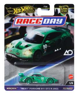 Porsche  - 911 GT3 R 2023 green - 1:64 - Hotwheels - HRV72 - hwmvHRV72 | The Diecast Company