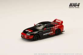 Toyota  - Supra  black/red - 1:64 - Hobby Japan - HJ64504AV - HJ645042AV | The Diecast Company