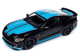 Ford  - Mustang 2015 black/blue - 1:18 - Auto World - AW321 - AW321 | The Diecast Company