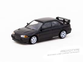 Mitsubishi  - Lancer GSR black - 1:64 - Tarmac - T64G-050-BK - TC-T64G050BK | The Diecast Company