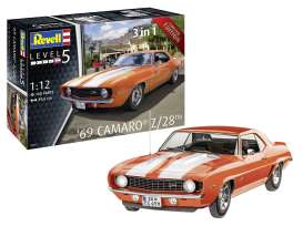 Chevrolet  - Camaro 1969  - 1:12 - Revell - Germany - 07727 - revell07727 | The Diecast Company