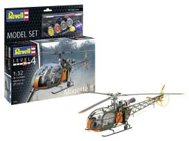 Helicopters  - Alouette II  - 1:32 - Revell - Germany - 63804 - revell63804 | The Diecast Company