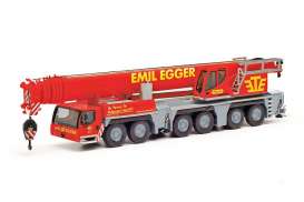 Liebherr  - LTM 1300-6.2 red/yellow - 1:87 - Herpa Trucks - H317429 - herpa317429 | The Diecast Company