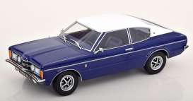 Ford  - Taunus GXL Coupe 1971 blue/white - 1:18 - KK - Scale - KKDC181005 - kkdc181005 | The Diecast Company