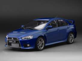 Mitsubishi  - Lancer Evo X blue metallic - 1:18 - SunStar - 5823 - sun5823 | The Diecast Company