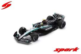 Mercedes Benz Petronas - F1 W15 E Performance 2024 black/turquoise - 1:43 - Spark - s9513 - spas9513 | The Diecast Company