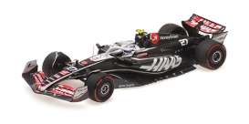 Haas  - VF-24 2024 black/white - 1:43 - Minichamps - 417240127 - mc417240127 | The Diecast Company