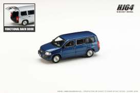Toyota  - Probox Van DX dark blue - 1:64 - Hobby Japan - HJ641062BL - HJ641062BL | The Diecast Company
