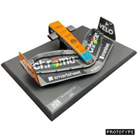 McLaren  - MCL60 2023 orange/black - 1:8 - OttOmobile Miniatures - HC809203 - HC809203 | The Diecast Company