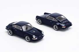 Singer  - Porsche  monaco midnight blue - 1:64 - Pop Race Limited - PR640100 - PR640100 | The Diecast Company