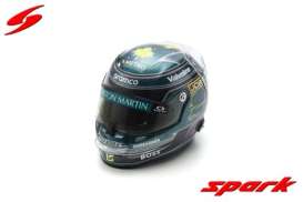 Helmet  - 2024 green - 1:5 - Spark - 5HF144 - spa5HF144 | The Diecast Company