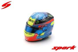 Helmet  - 2024 blue/red/yellow - 1:5 - Spark - 5HF140 - spa5HF140 | The Diecast Company