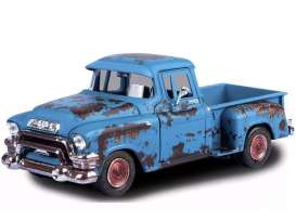 GMC  - Blue Chip Pickup 1955 blue - 1:24 - Motor Max - 79071 - mmax79071 | The Diecast Company