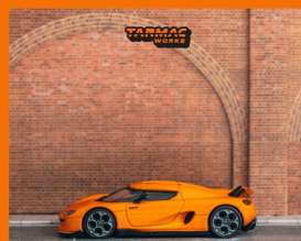 Koenigsegg  - CC850 orange - 1:64 - Tarmac - T64G-TL051-OR - TC-T64G-TL051OR | The Diecast Company