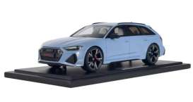 Audi  - RS 6  (C8) Avant 2020 blue - 1:18 - OttOmobile Miniatures - HC001502 - HC001502 | The Diecast Company