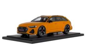 Audi  - RS 6  (C8) Avant 2020 orange - 1:18 - OttOmobile Miniatures - HC001505 - HC001505 | The Diecast Company