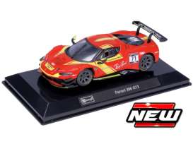 Ferrari  - 296 GT3 red/yellow - 1:43 - Bburago - 36313 - bura36313 | The Diecast Company