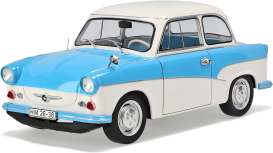 Trabant  - P50 white/blue - 1:18 - Solido - 1809201 - soli1809201 | The Diecast Company