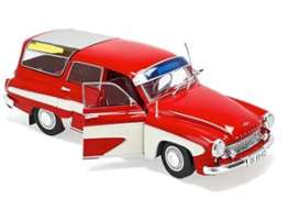Wartburg  - 312 Camping white/red - 1:18 - Solido - 1809301 - soli1809301 | The Diecast Company
