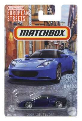 Lotus  - Evora dark blue - 1:64 - Matchbox - HVV28 - MBHVV28 | The Diecast Company